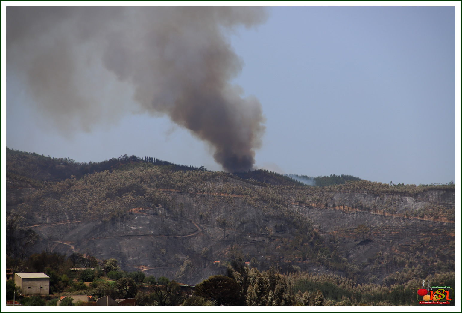 Incêndio na Serra de Monchique - Agosto / 2018